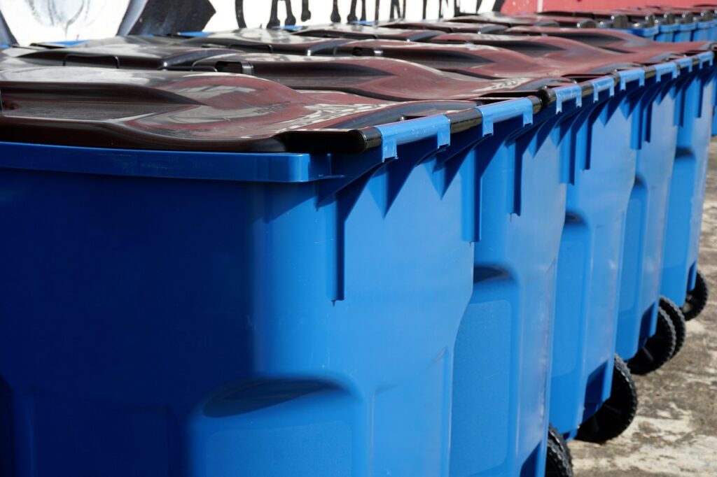 recycling, waste, container
